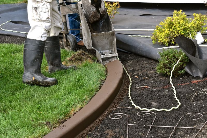 Driveway Edging Installation detail