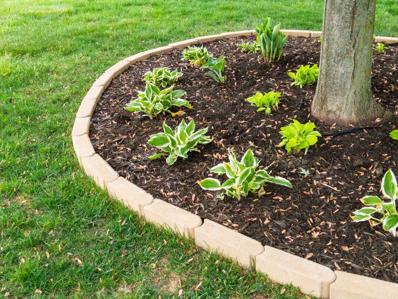 Yard Border Installation